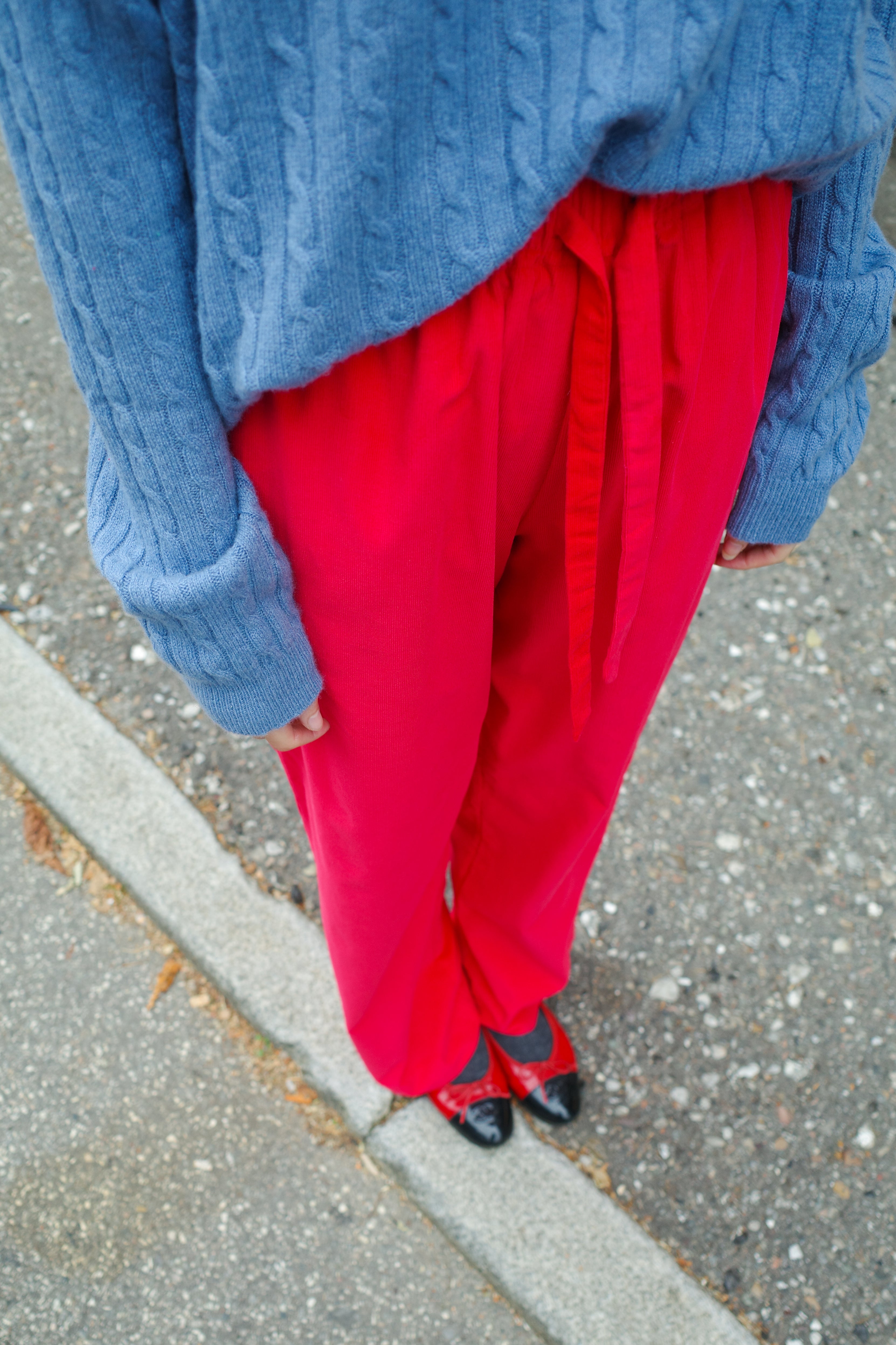 Hannah Pants - Bright Red