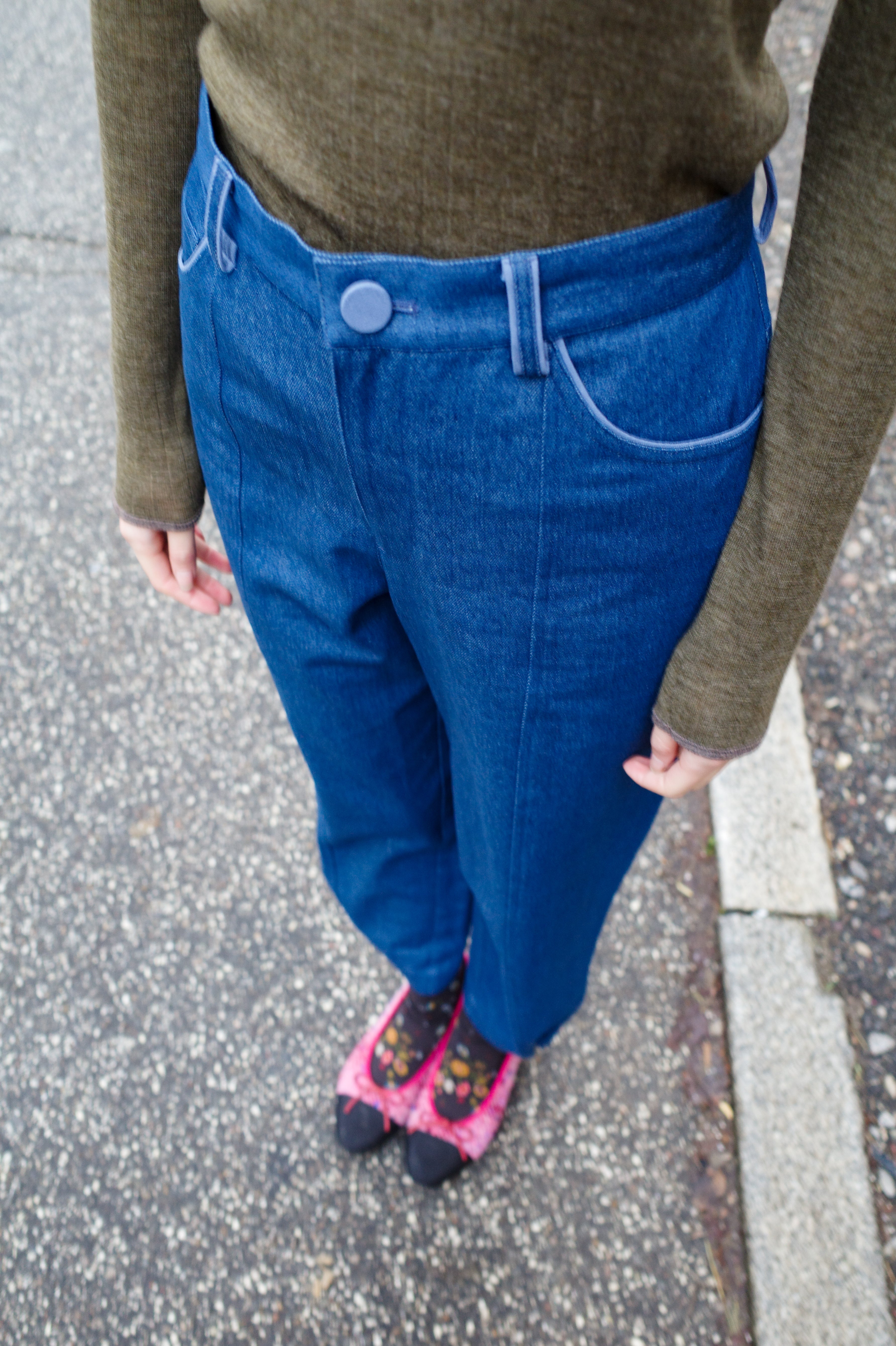 Emma Pants - Indigo Denim