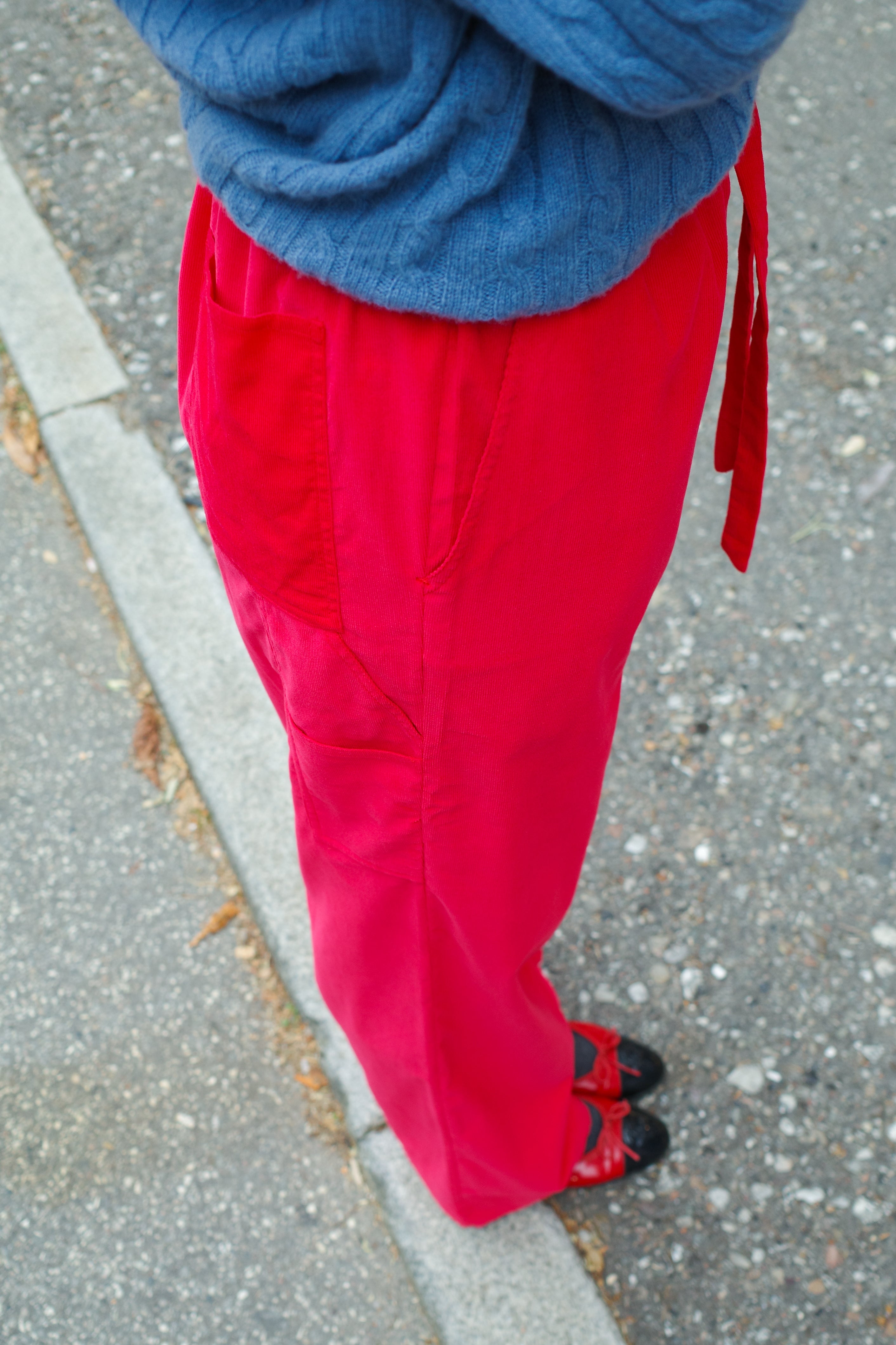 Hannah Pants - Bright Red