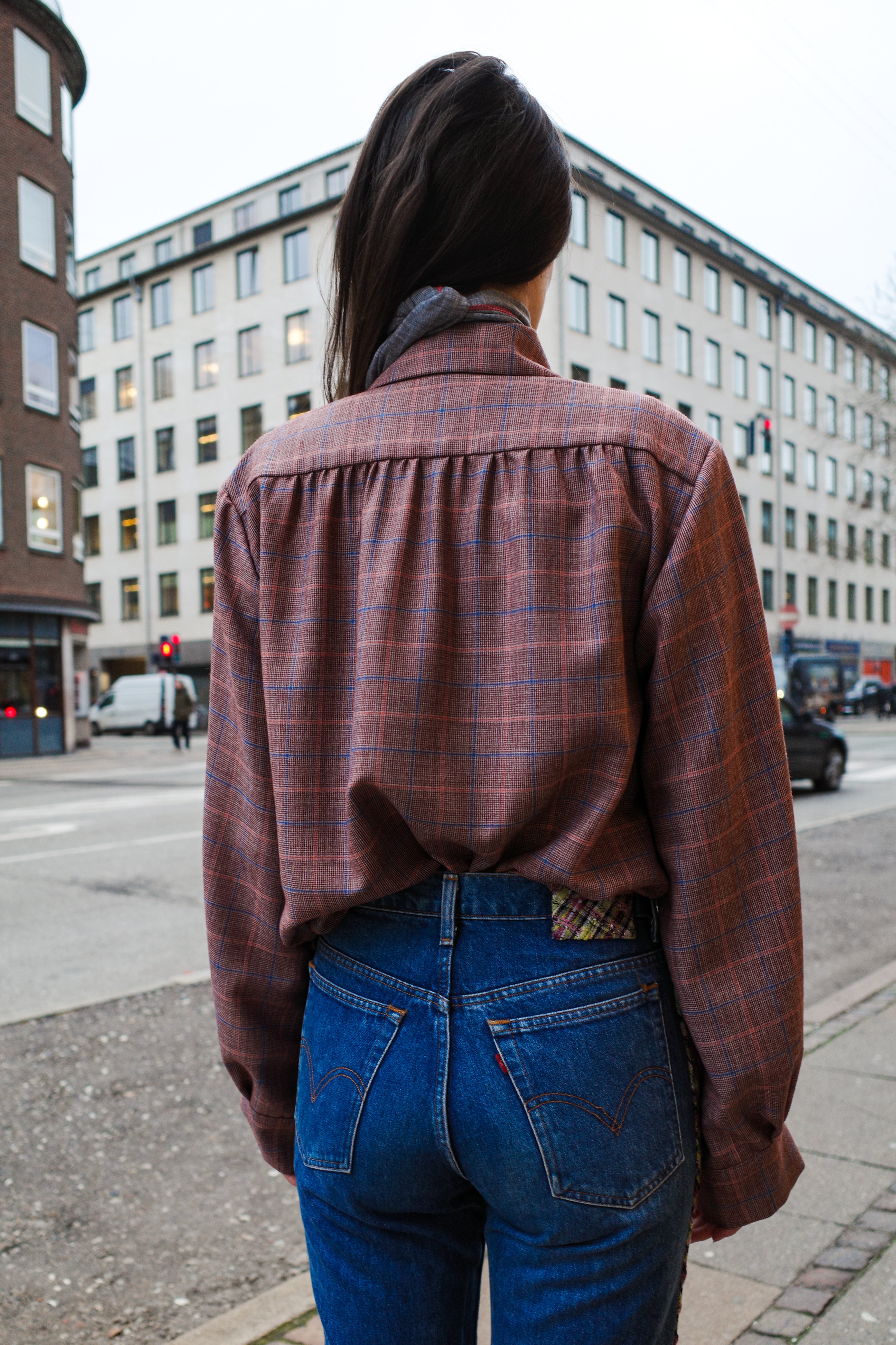 Bonsai Shirt - Red Checkered