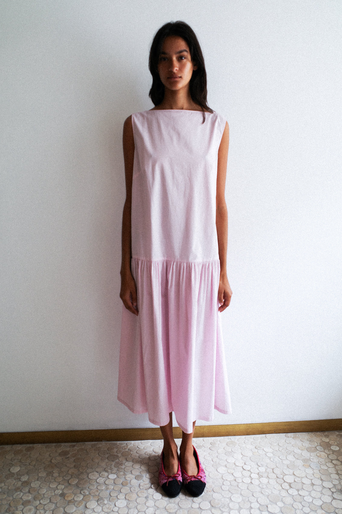 Sonya Dress - Pale Pink