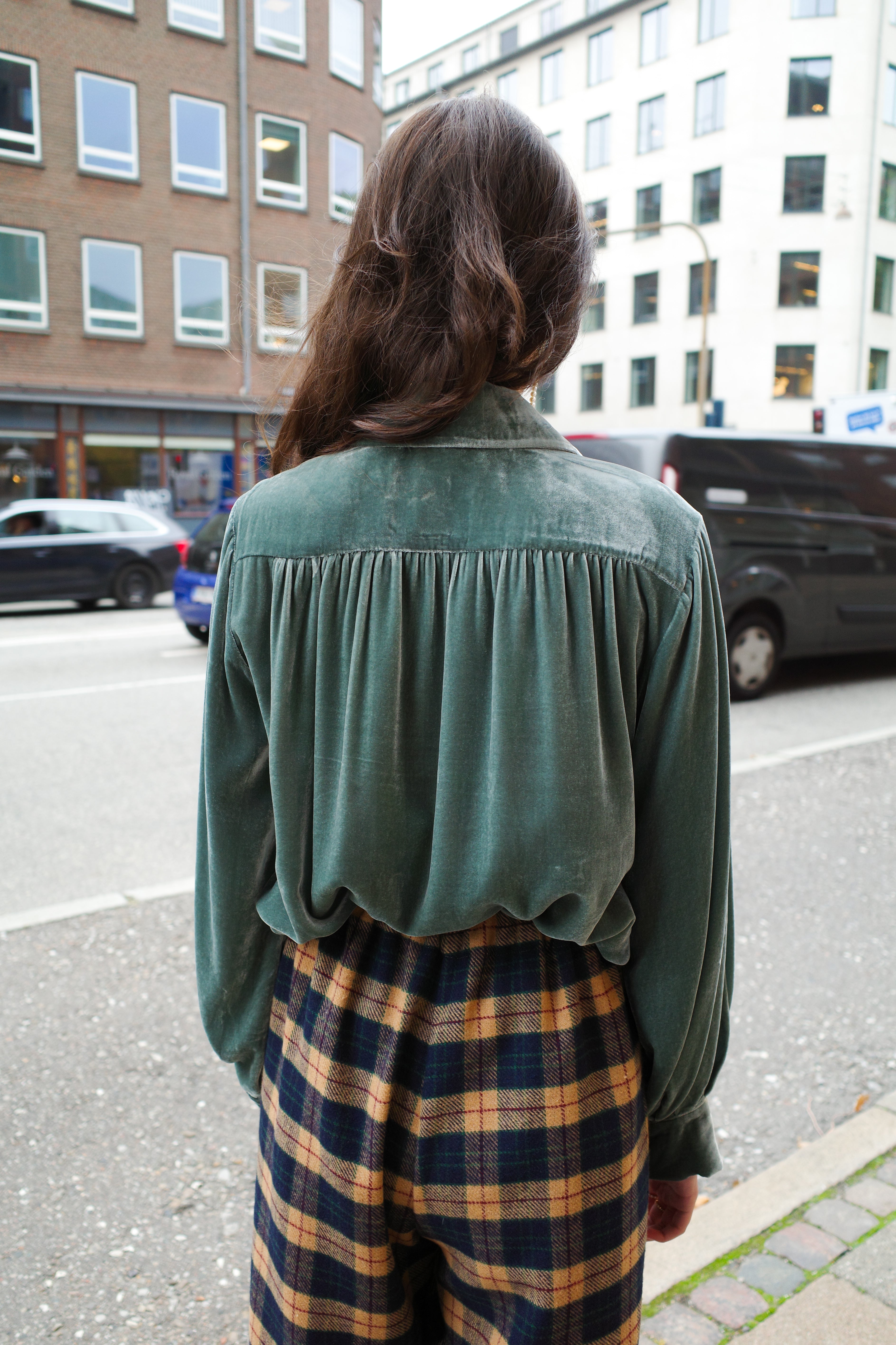 Bonsai Shirt - Teal Green