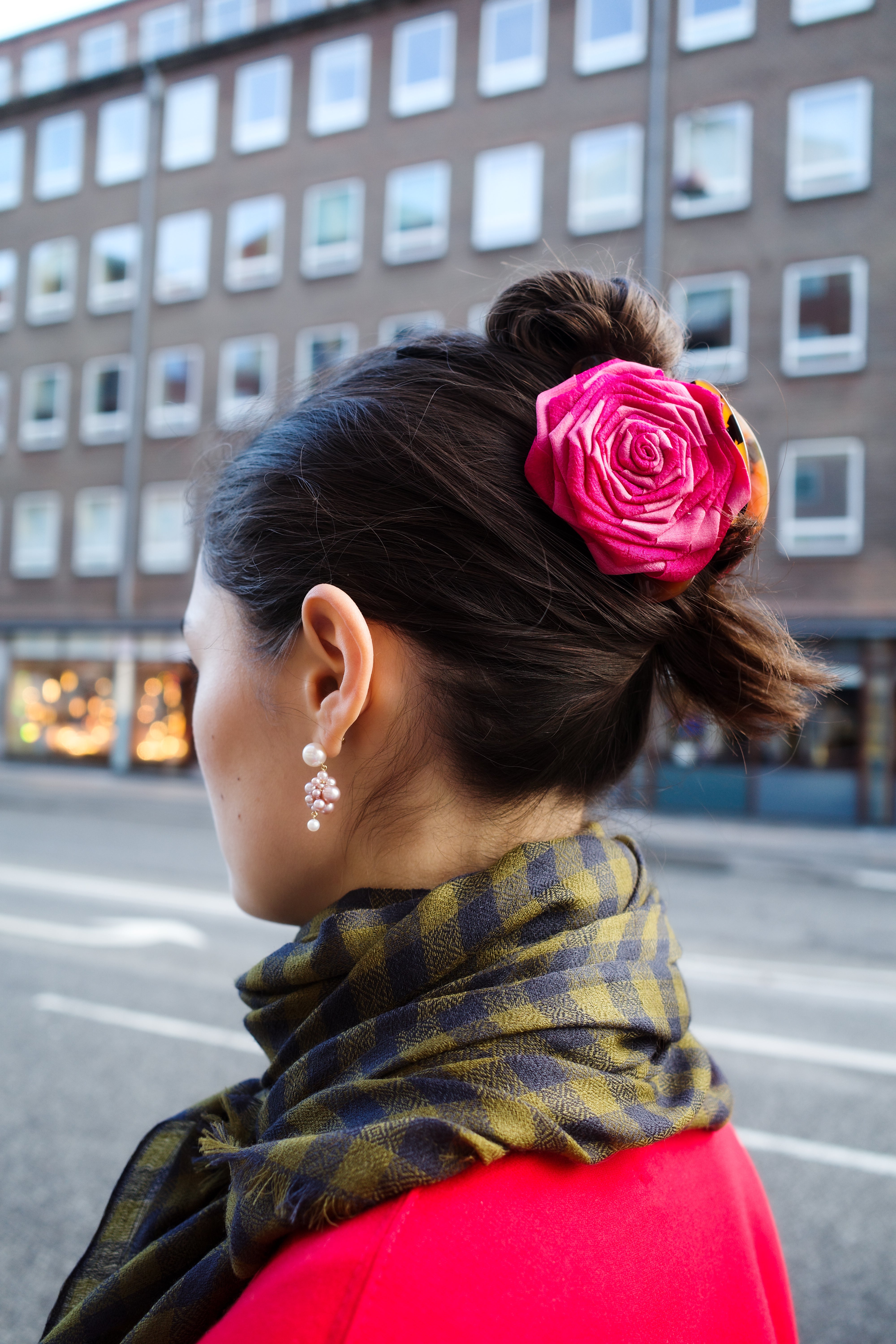 Rosie Hair Clip - Pink