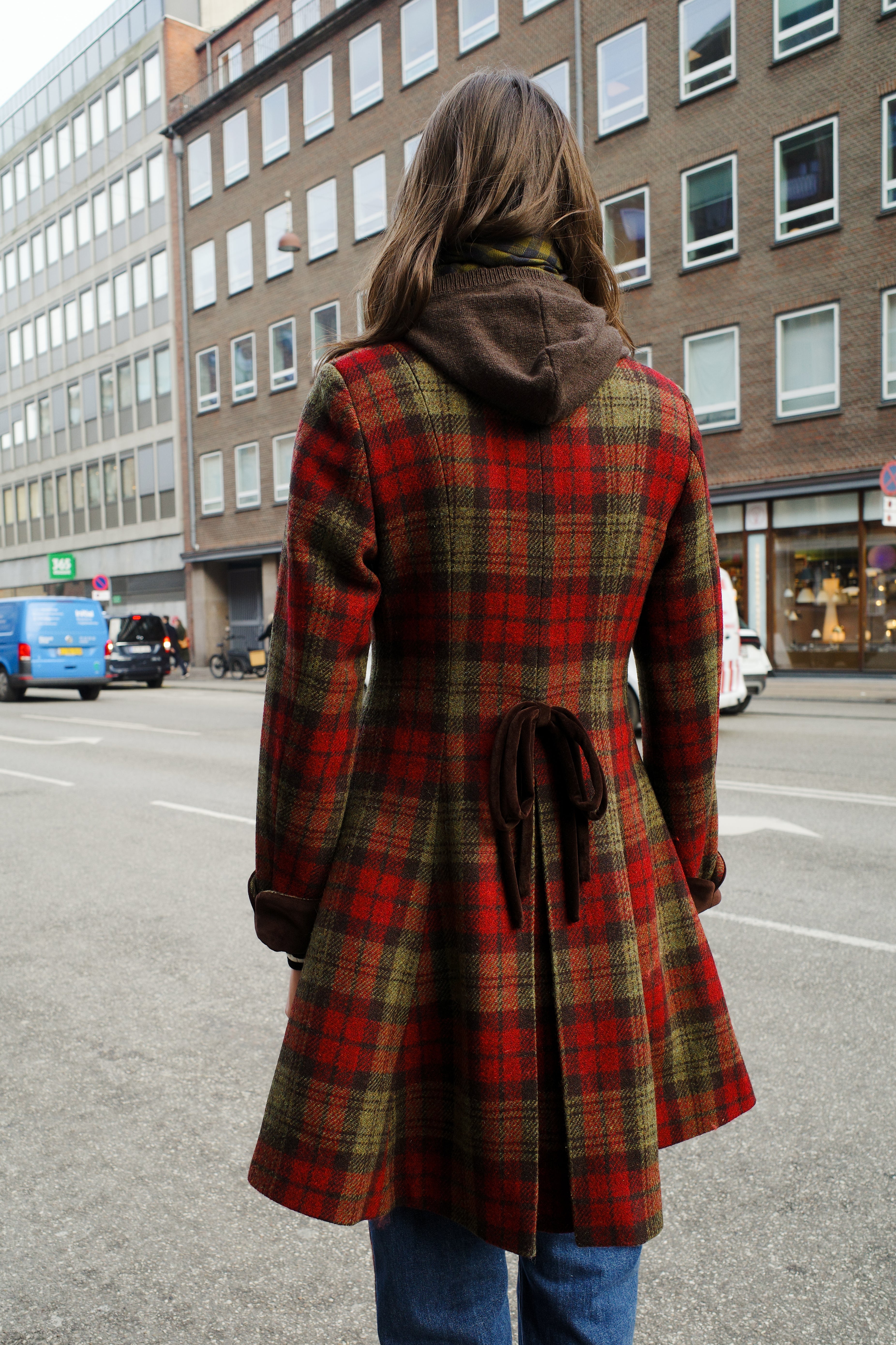 Jonna coat - Harris Tweed