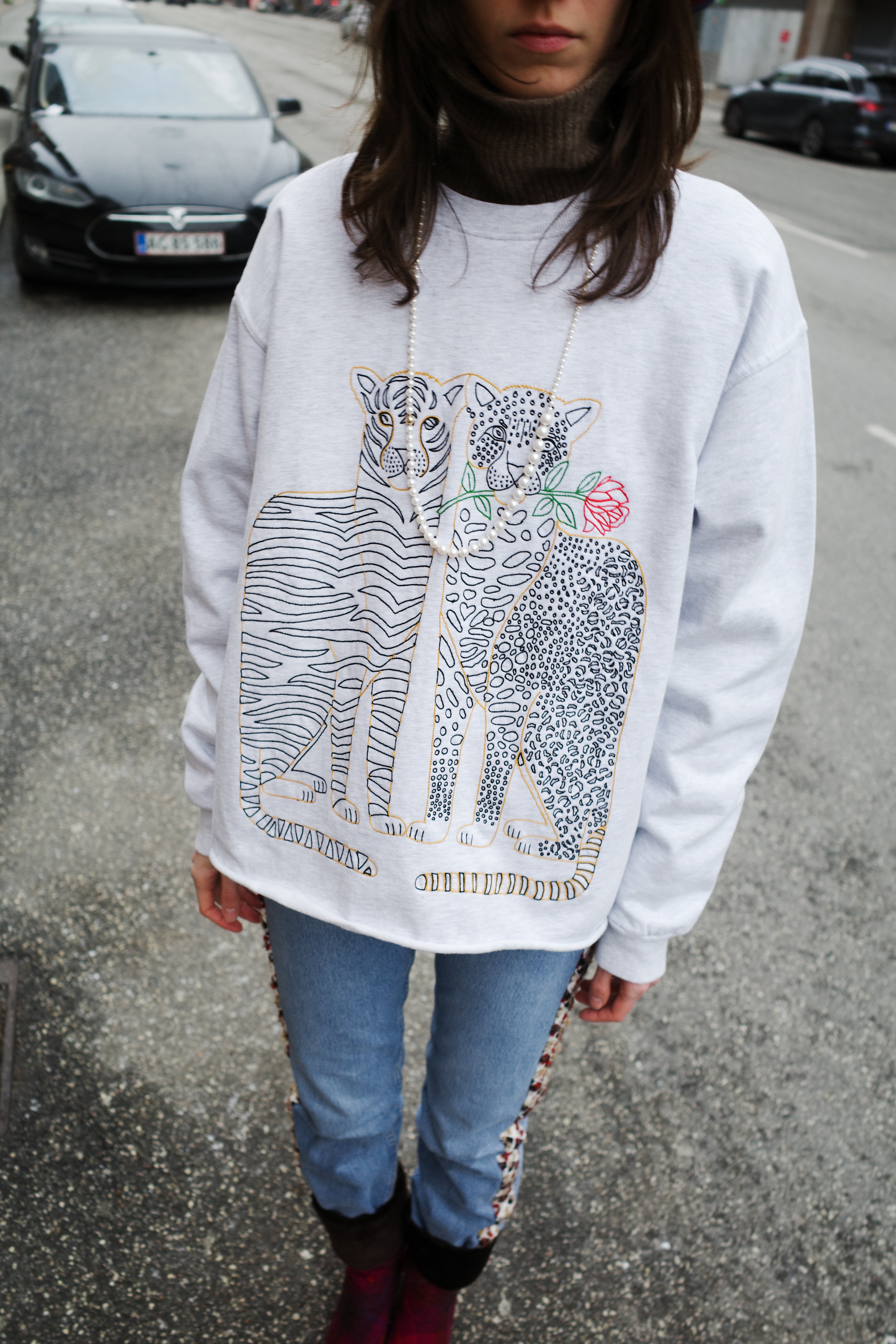 Freddy Sweatshirt - Leopards