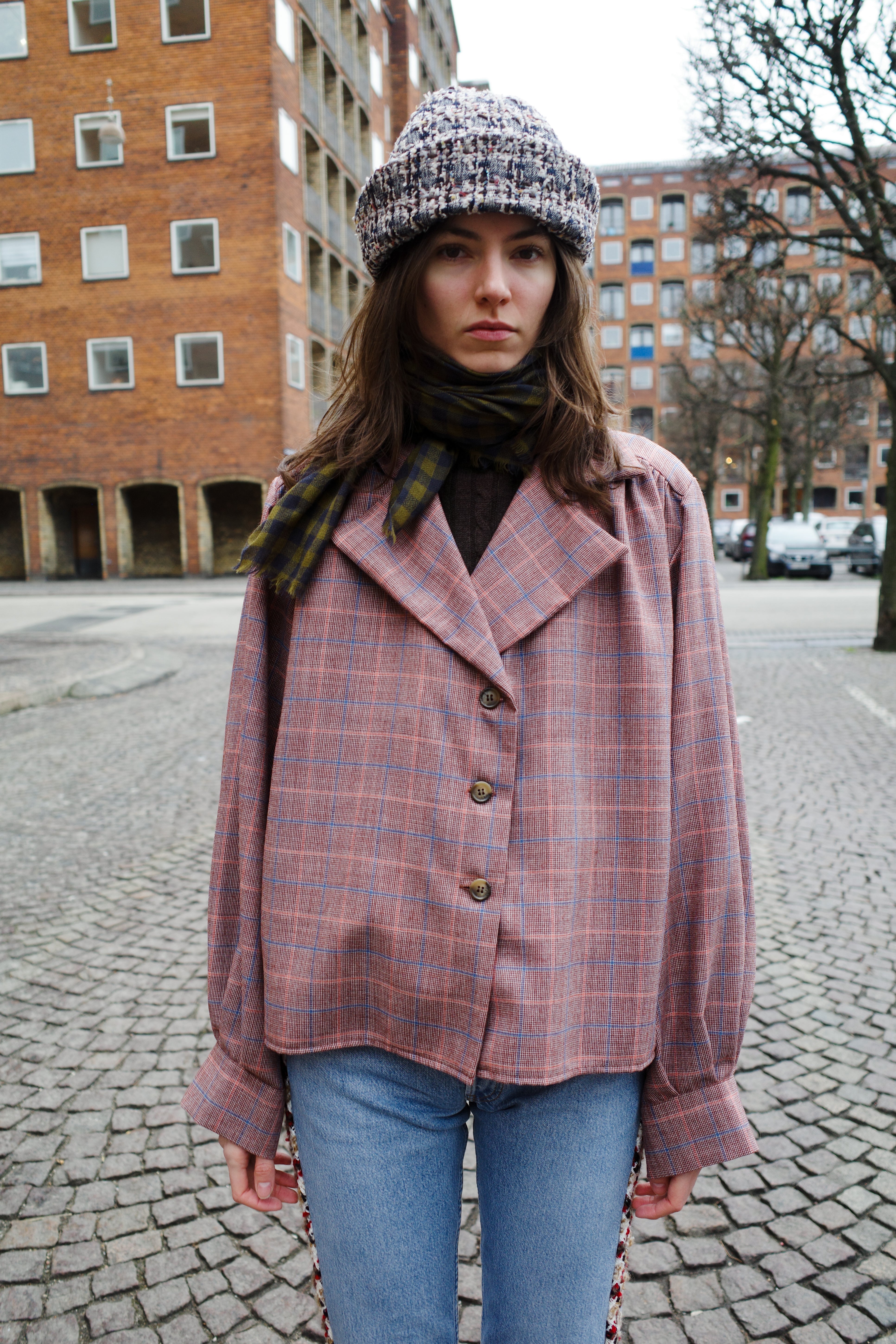 Bonsai Shirt - Red Checkered