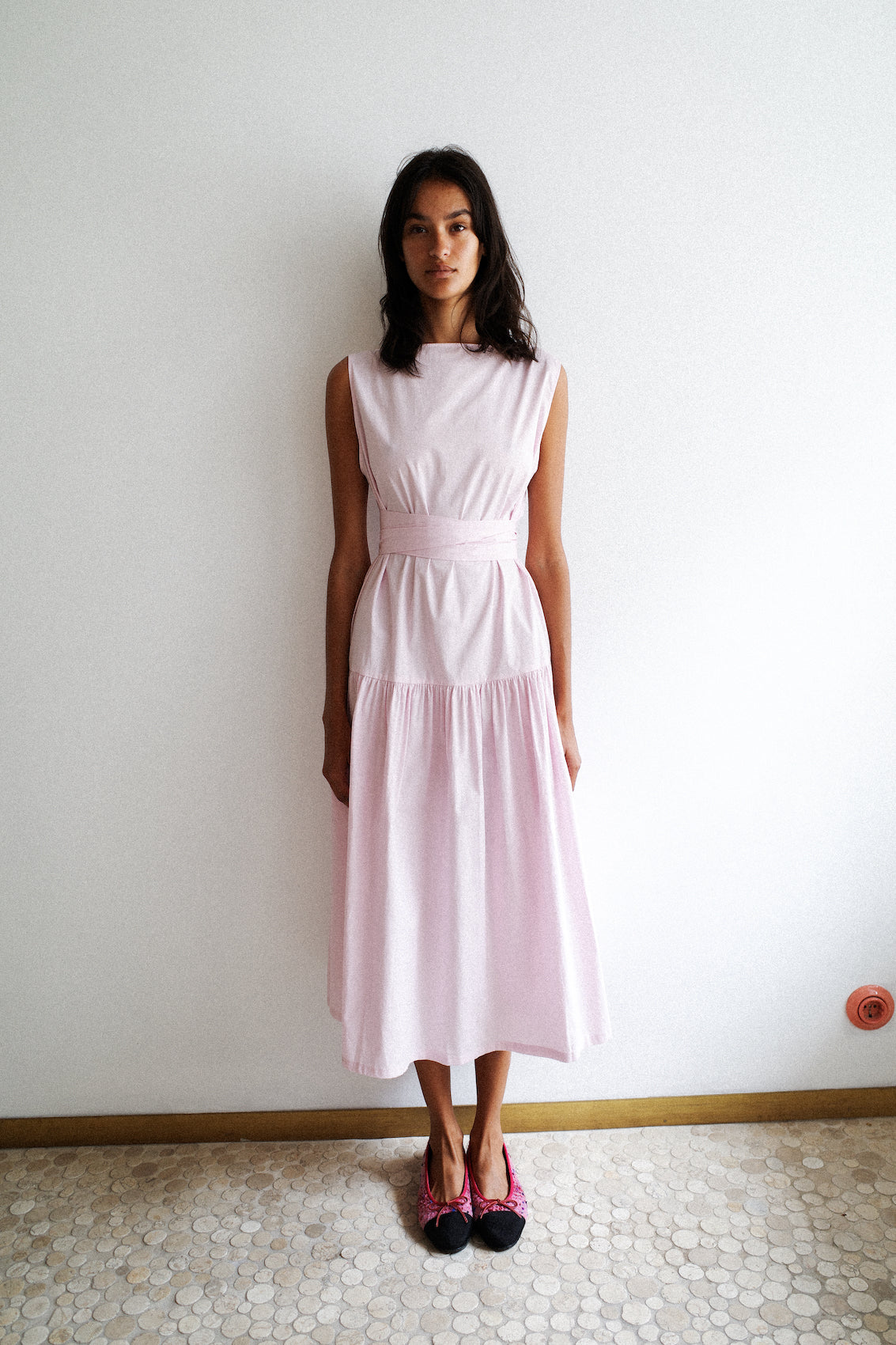 Sonya Dress - Pale Pink