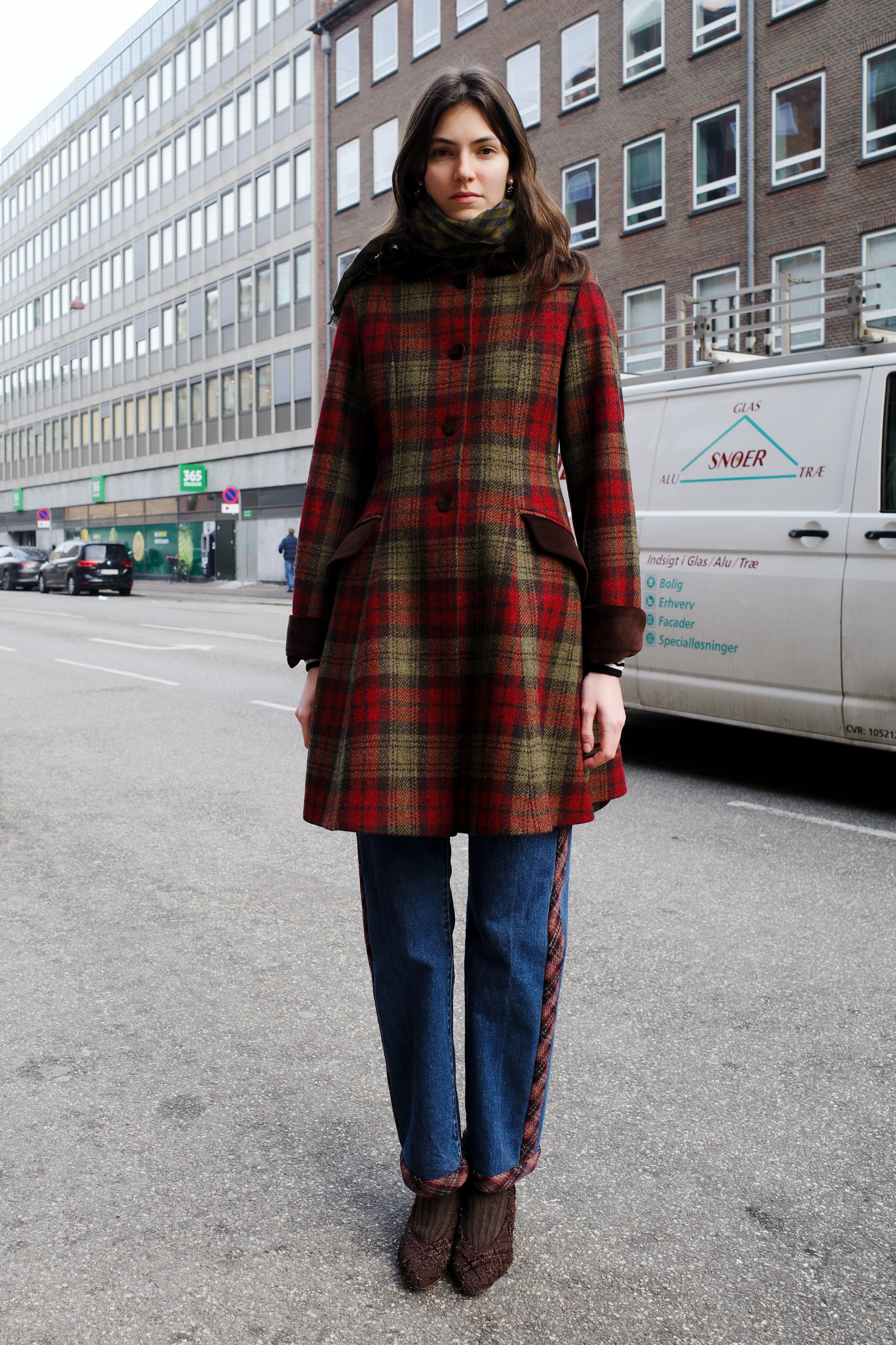 Jonna coat - Harris Tweed