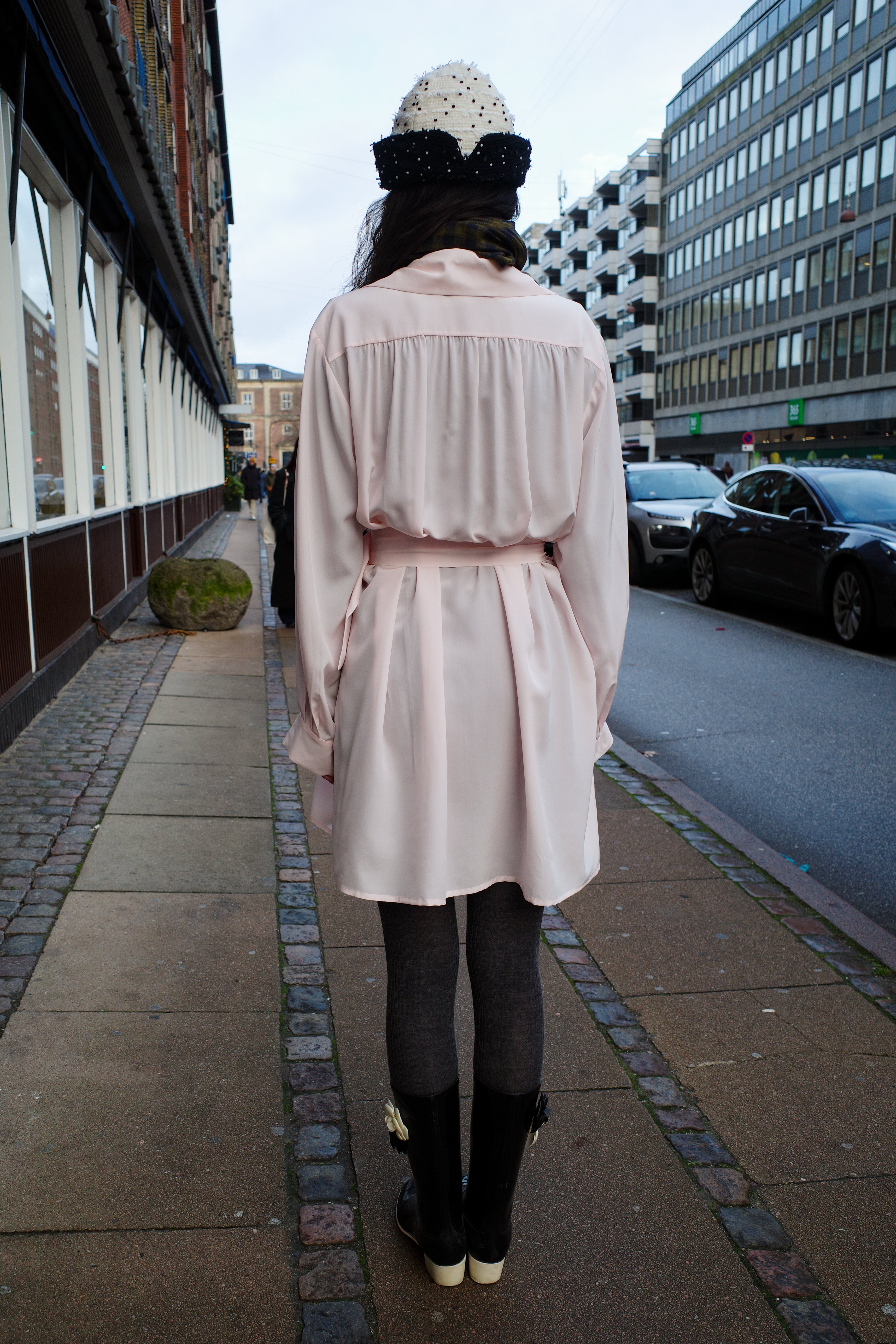 Bonsai Dress - Pale Pink