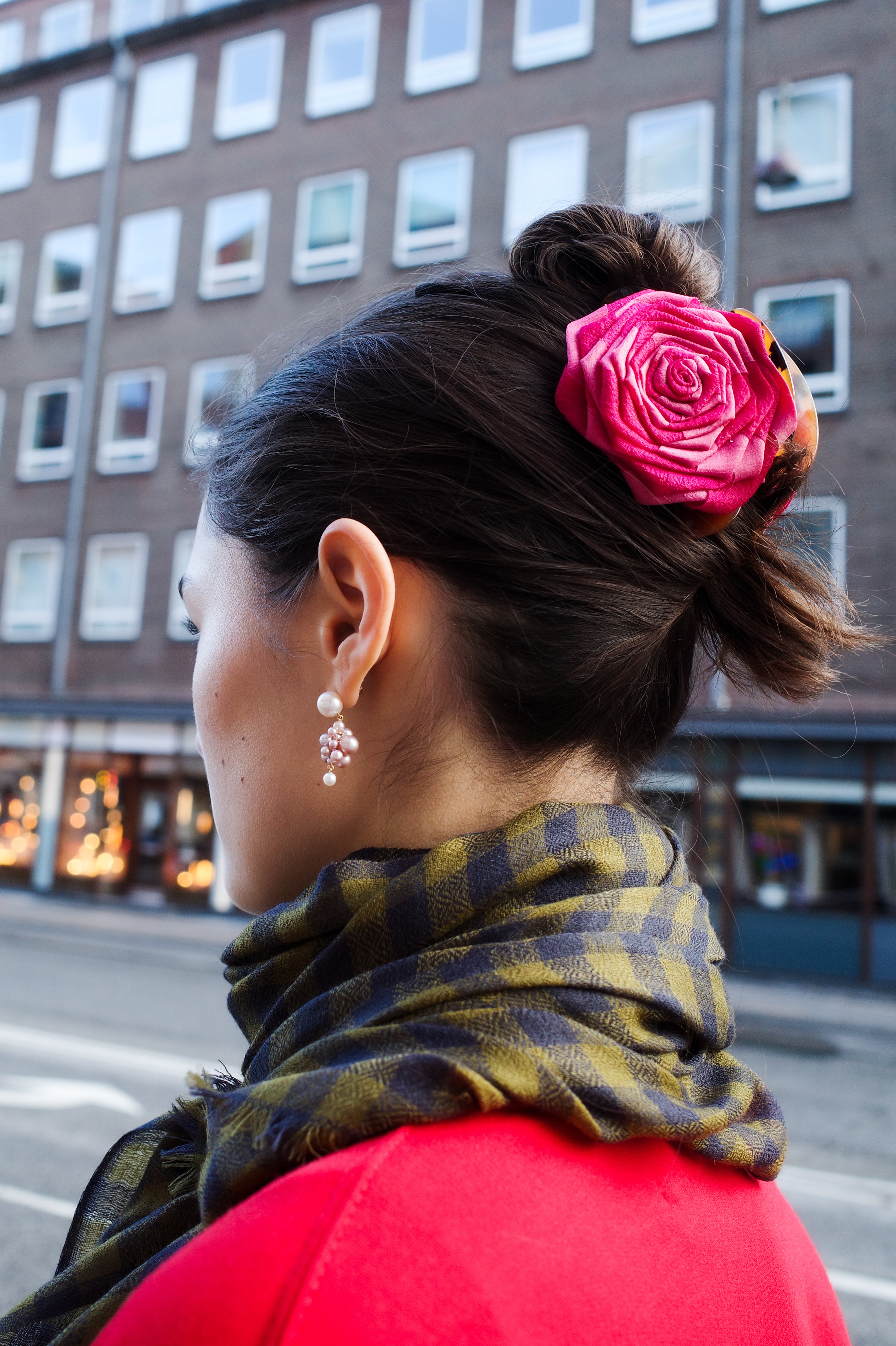 Rosie Hair Clip - Pink