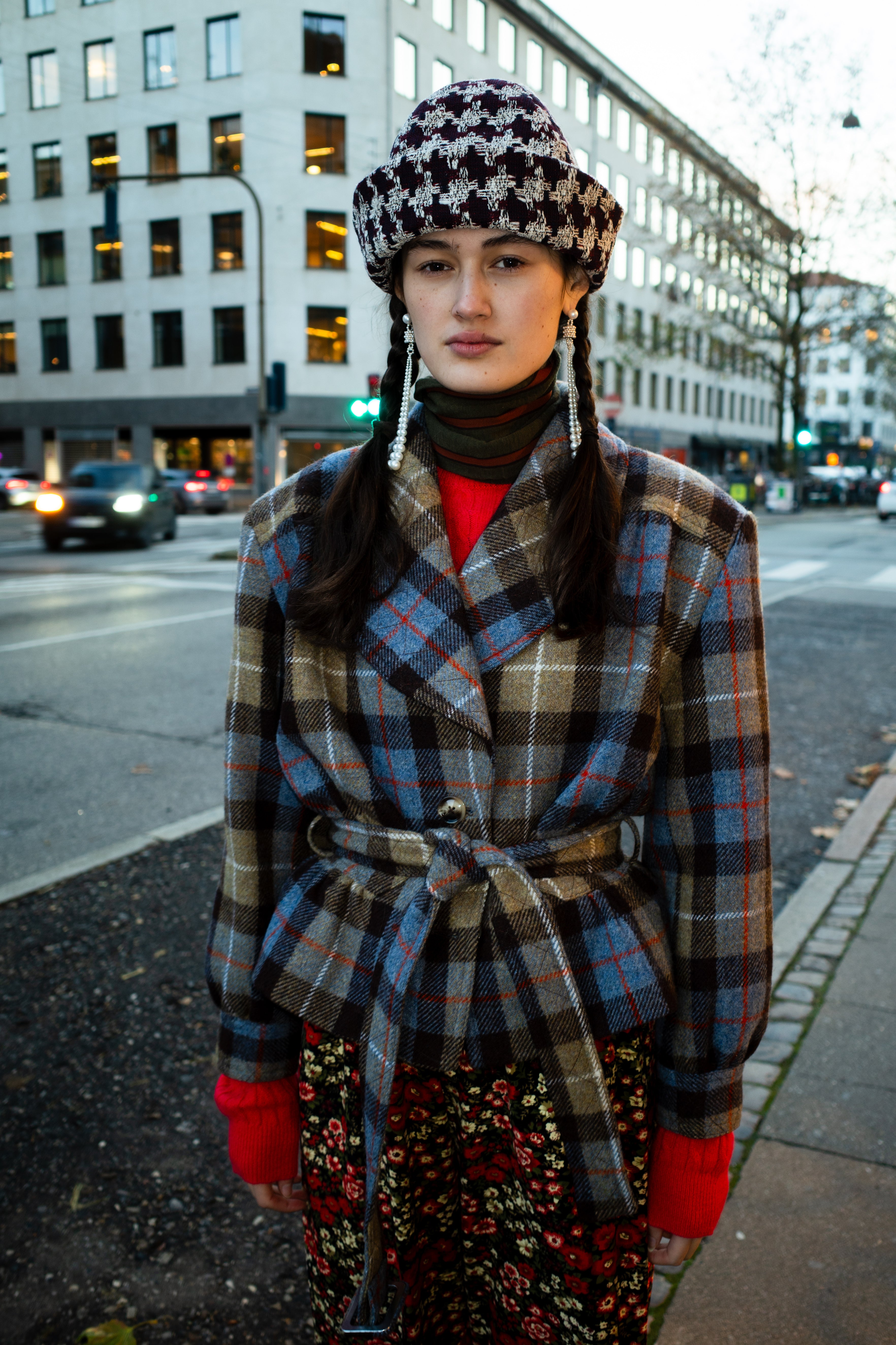 Frederikke Jacket - Dove & Brown