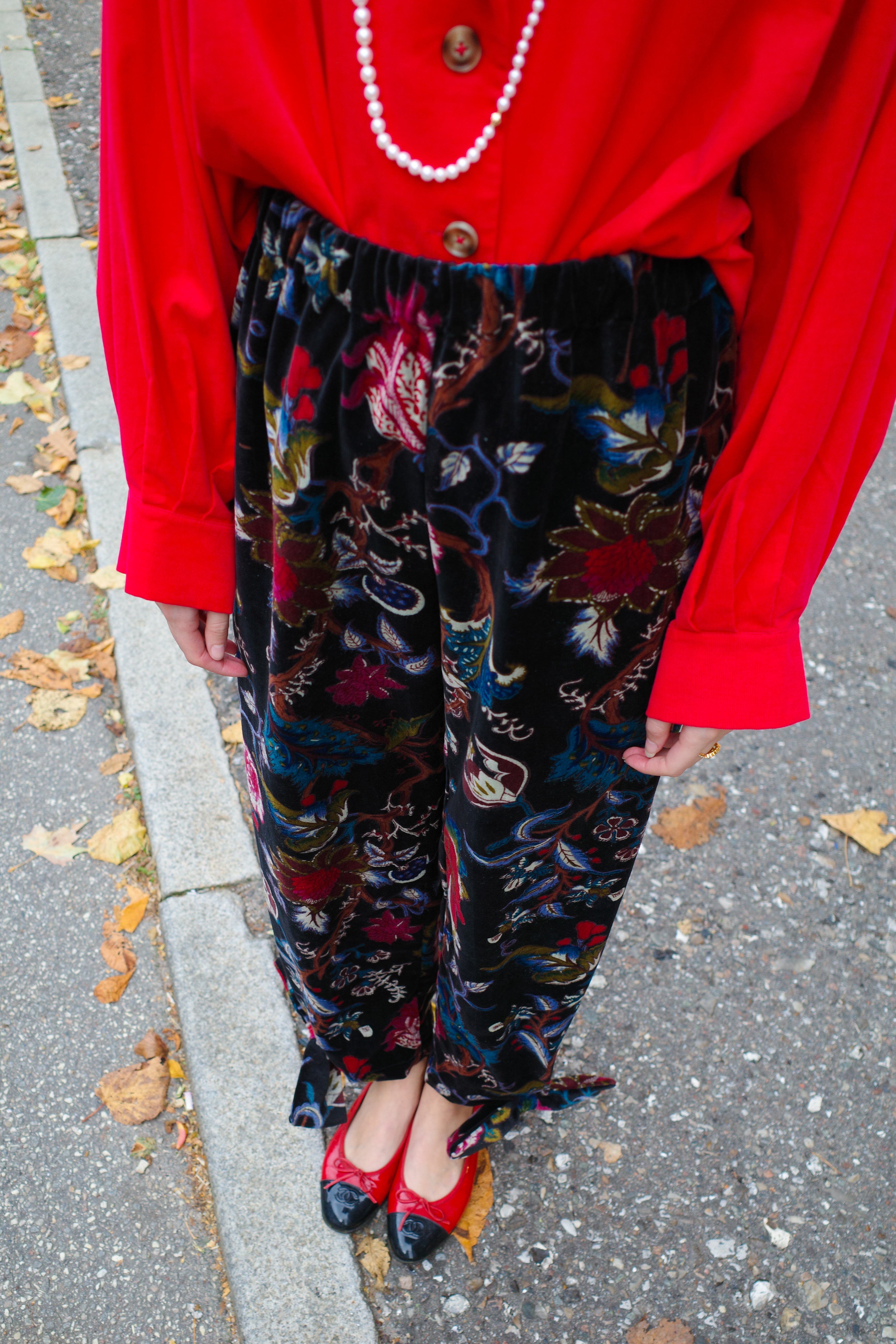 Coco Pants - Vintage Cotton  velvet