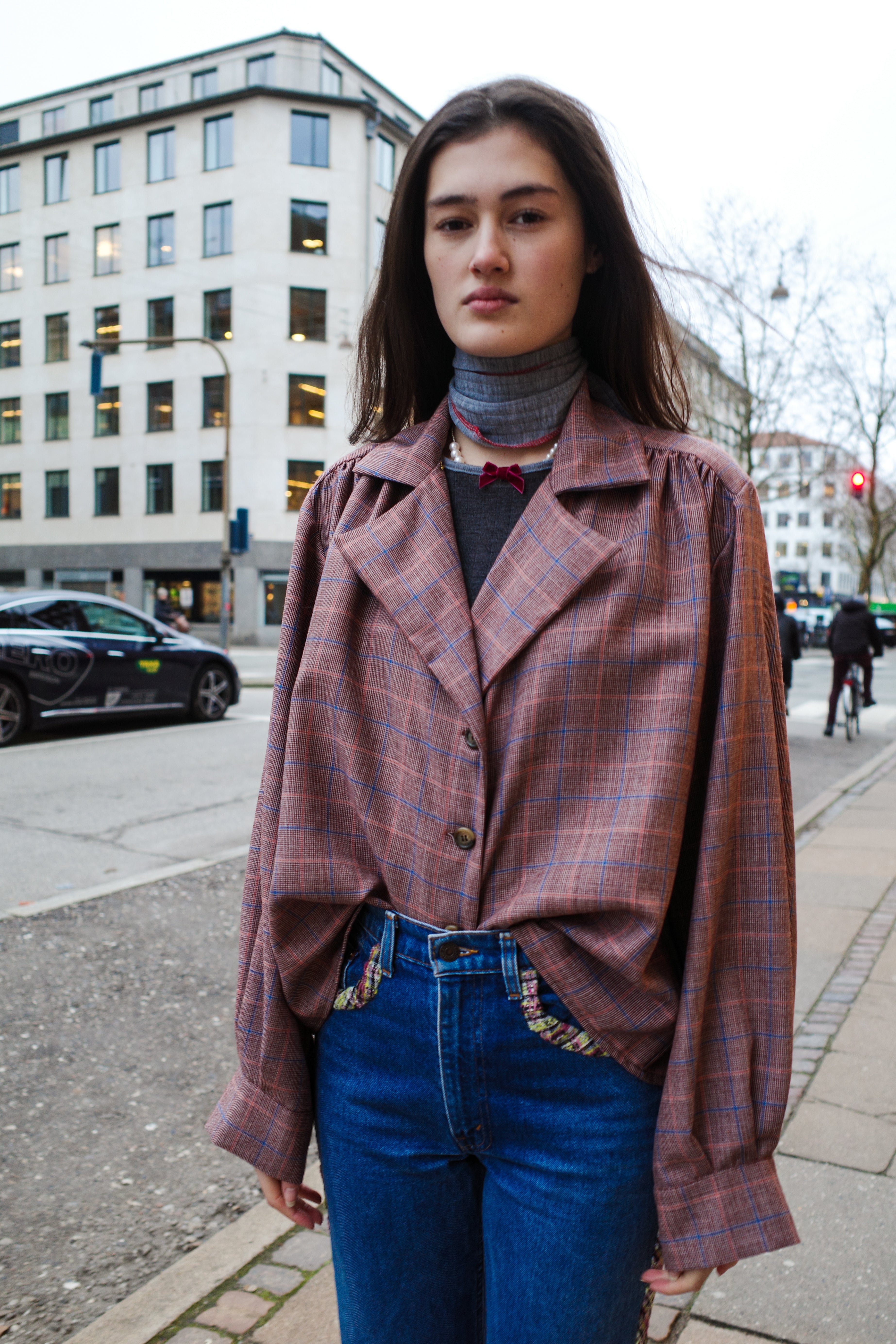 Bonsai Shirt - Red Checkered