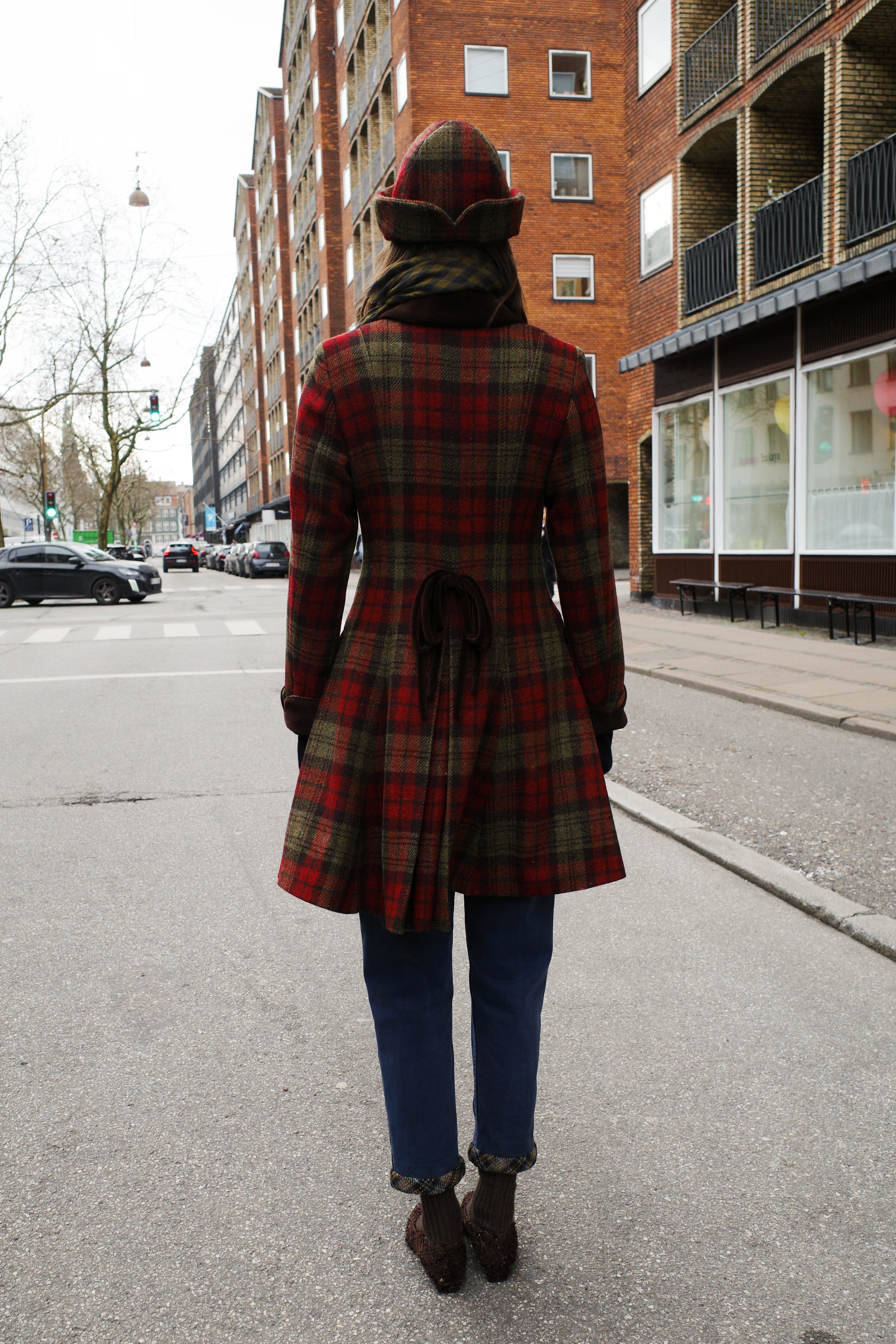 Jonna coat - Harris Tweed