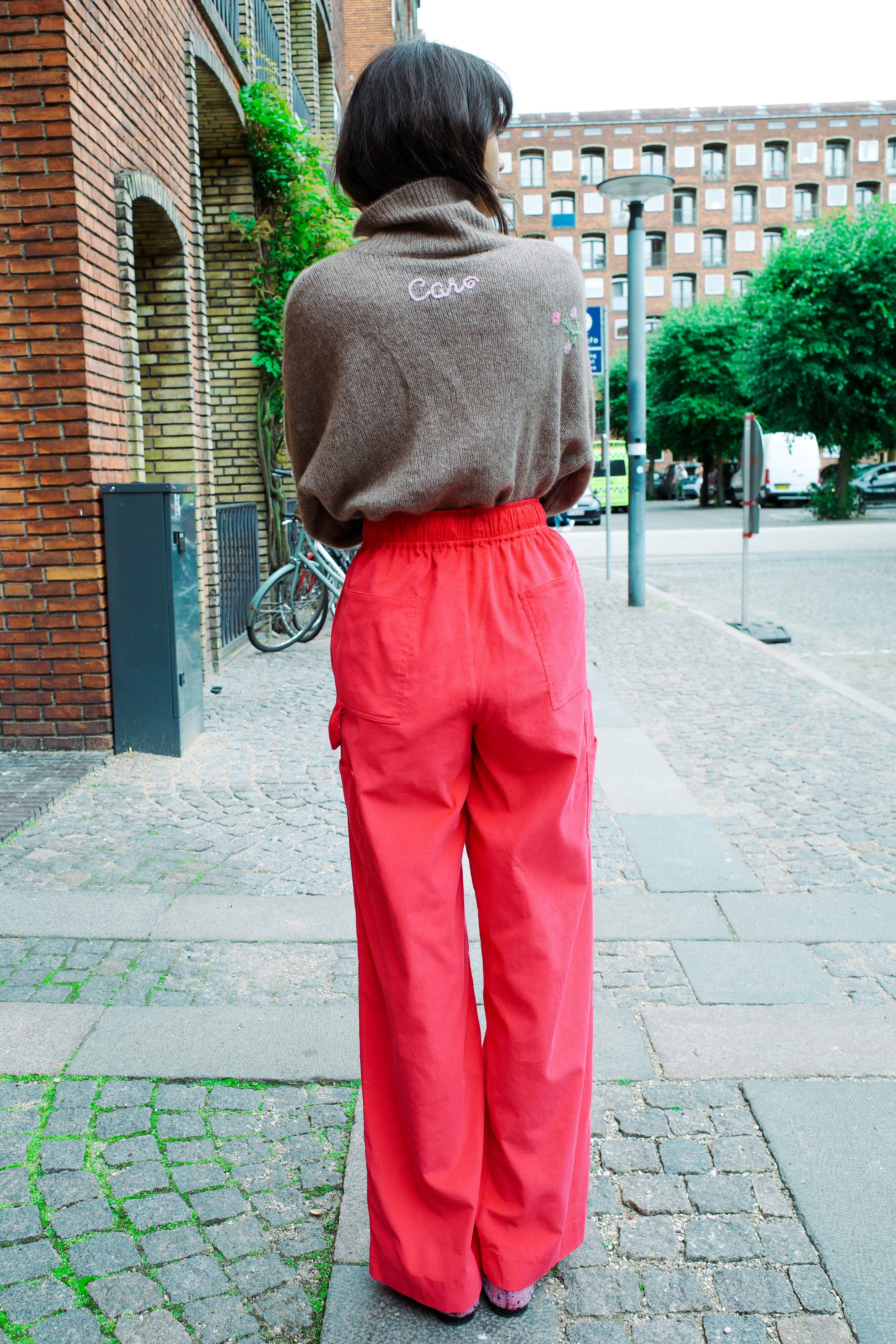 Hannah Pants - Bright Red