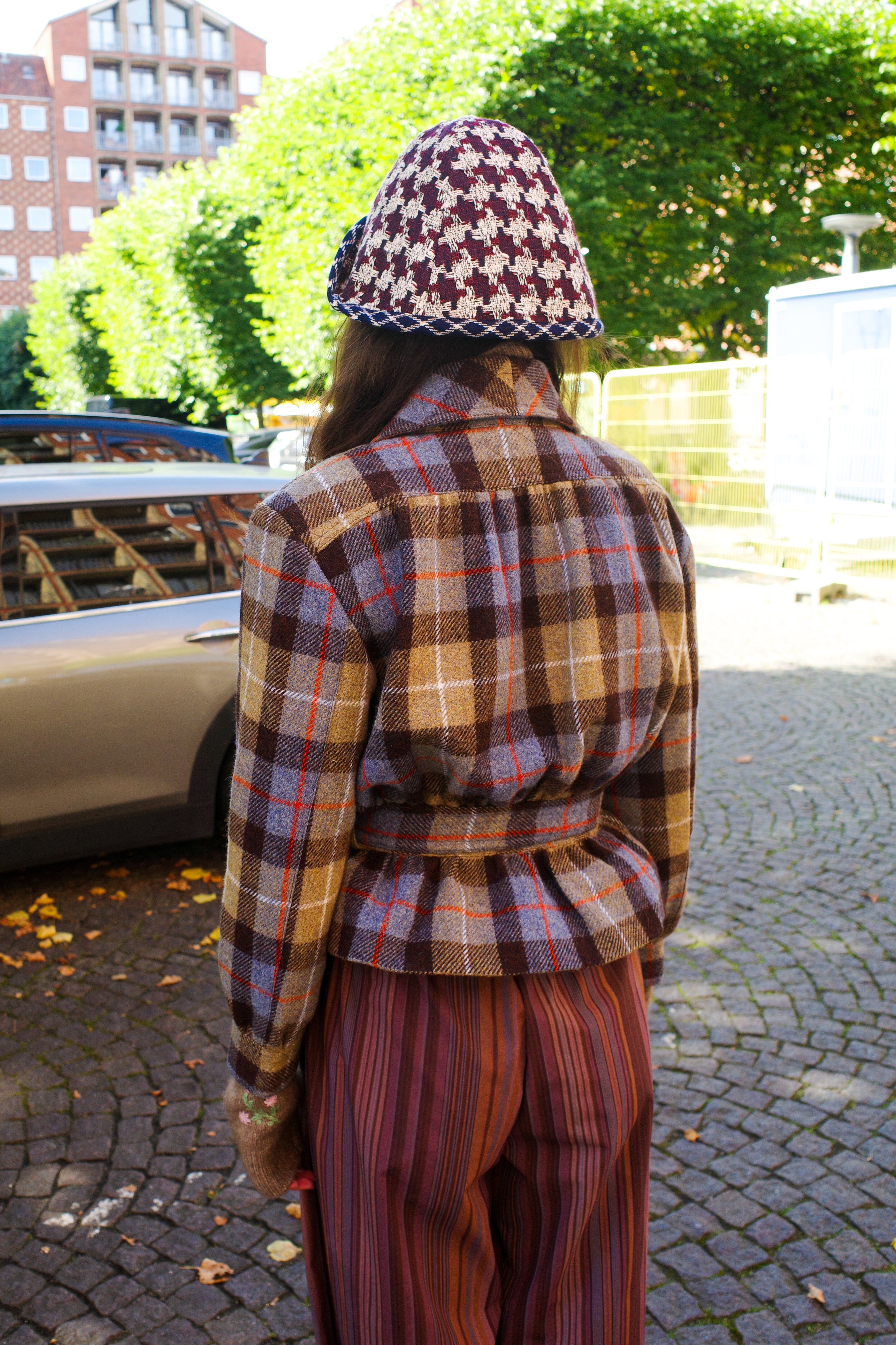 Frederikke Jacket - Dove & Brown